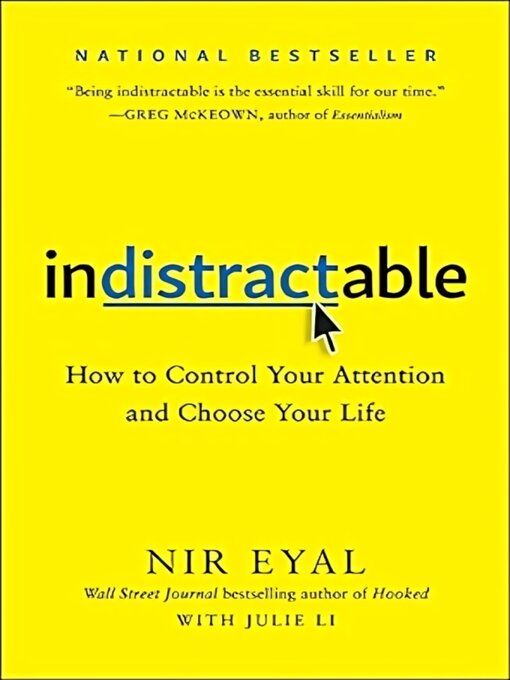 Title details for Indistractable by Nir Eyal - Available